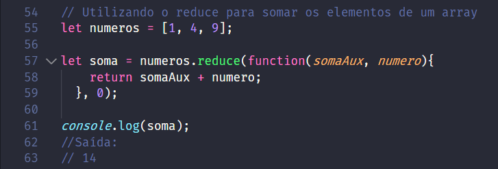 5 formas de iterar arrays no Javascript - Reduce