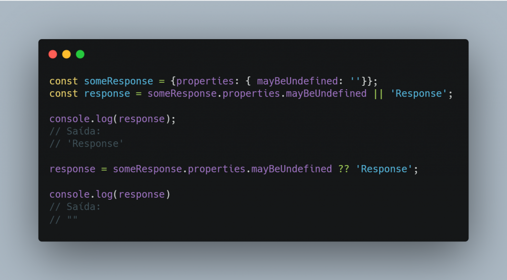 Comparação de Atributos