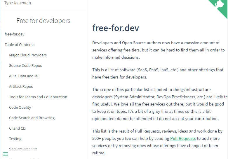 6 repositórios que você precisa conhecer - Free for dev