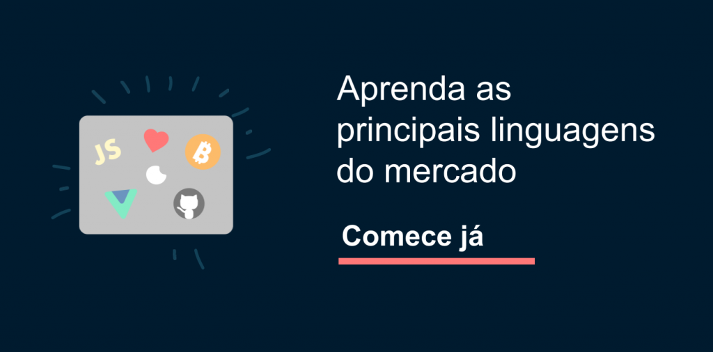 Aprenda as principais linguagens do mercado